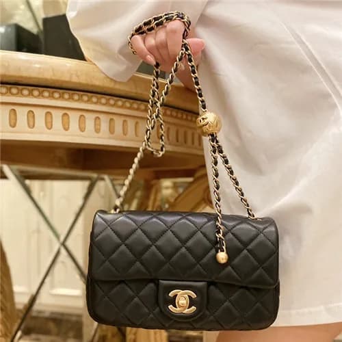 [럭셔리한]Chanel 2021 Women's Classic Flap Glod Ba… - 1