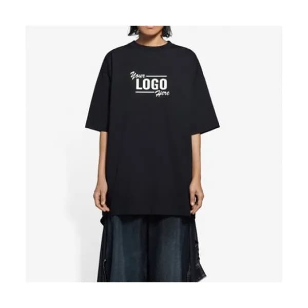 Balenciaga Mm/Wm Logo Cotton Short Sleeved Tshirt… - 1