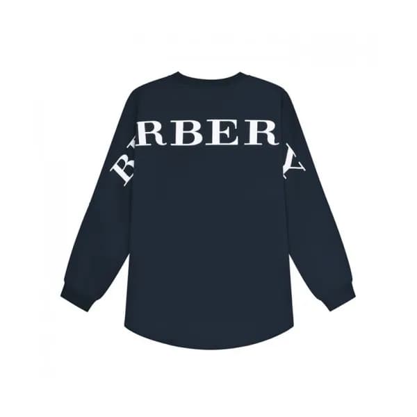 Burberry Mens Logo Casual Cotton Tshirts Navy - 버… - 1