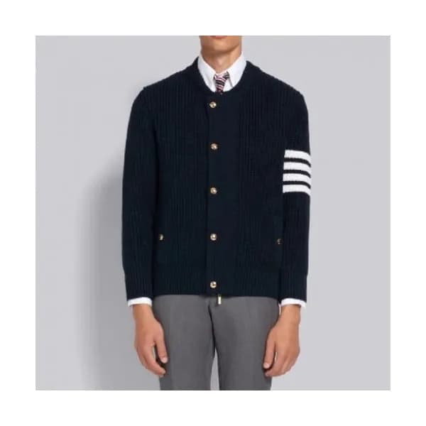Thom Browne Mens Strap Sweaters Black - 톰브라운 2021… - 1