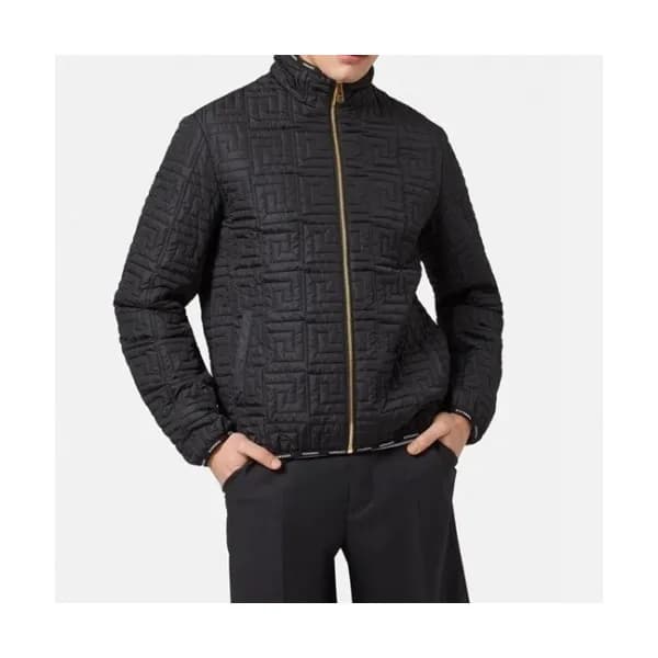 Fendi Mens Logo Casual Blouson Black - 펜디 남성 로고 캐… - 1