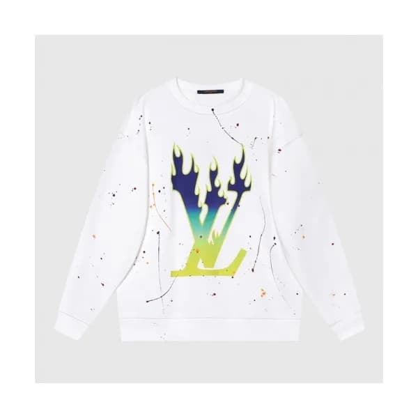 Louis vuitton Mm/Wm Casual Cotton Tshirts White -… - 1