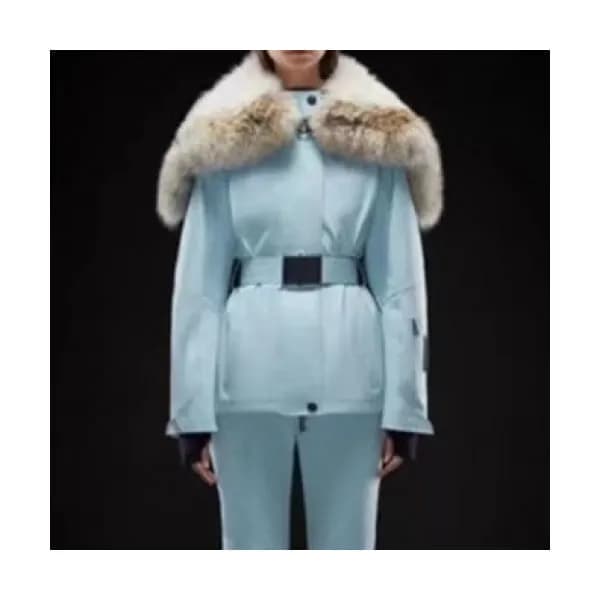 Moncler Womens Patch Logo Modern Duck Down Short… - 1