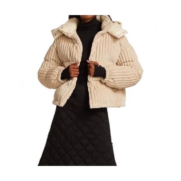 Moncler Womens Patch Logo Modern Duck Down Paddin… - 1
