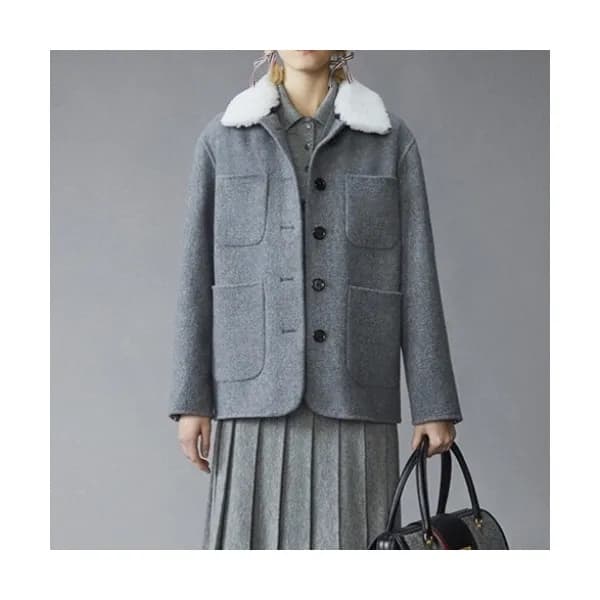 Maxmara Ladies Jackets Gray - 막스마라 2021 여성 자켓 Max… - 1