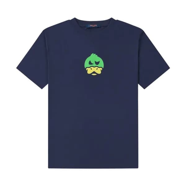 루이비통 남성 네이비 크루넥 반팔티 - Mens Navy Tshirts - lou04123… - 1