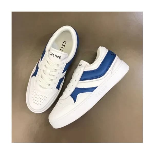 셀린느 남/녀 클래식 블루 스니커즈 - Celine Unisex Blue Sneakers … - 1