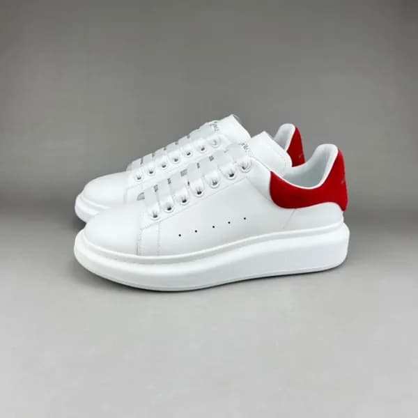알렉산더맥퀸 남/녀 레드탭 스니커즈 - Unisex Red Sneakers - alx019… - 1