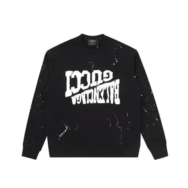 구찌 남성 캐쥬얼 블랙 맨투맨 - Gucci Mens Black Tshirts - Guc0… - 1