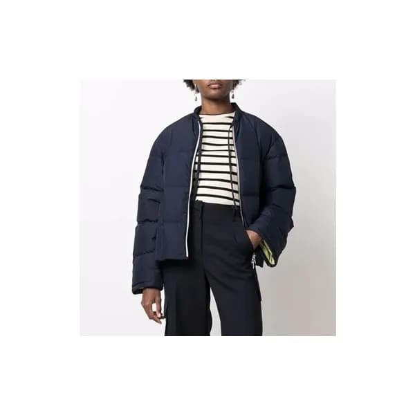 질샌더 남/녀 덕다운 패딩 - Jil Sander Unisex Navy Padding - … - 1