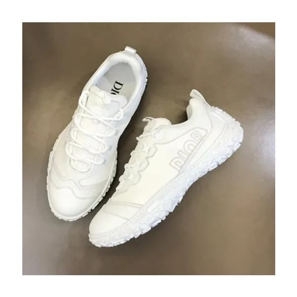디올 남성 화이트 스니커즈 - Dior Mens White Sneakers - dio022… - 1
