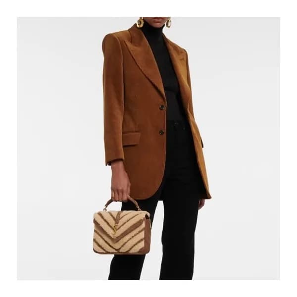 입생로랑 여성 베이지 토트백 - Saint Laurent Womens Beige Tote … - 1