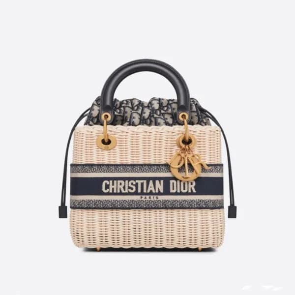 디올 여성 네이비 레이디백 - Dior Womens Navy Lady Bag - di209… - 1