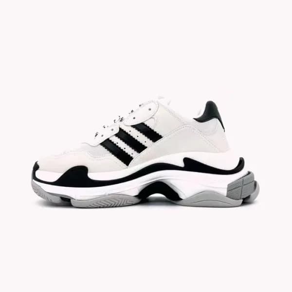 발렌시아가 남/녀 화이트 트리플S - Balenciaga Mens White Sneaker… - 1