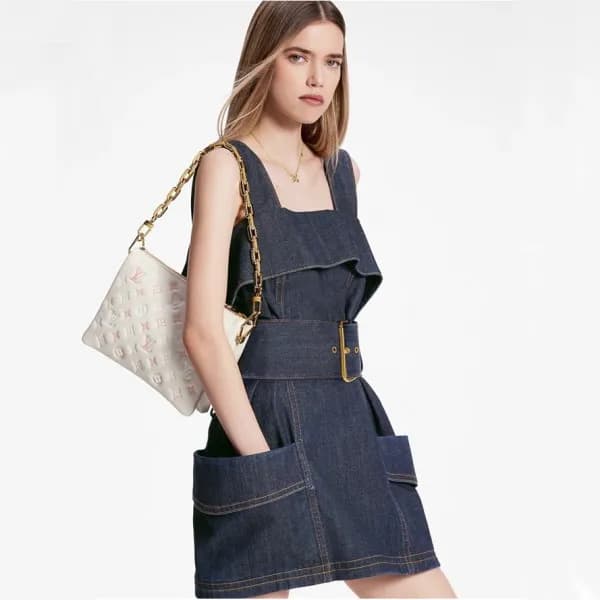 루이비통 여성 아이보리 쿠상 - Louis vuitton Womens Ivory Couss… - 1