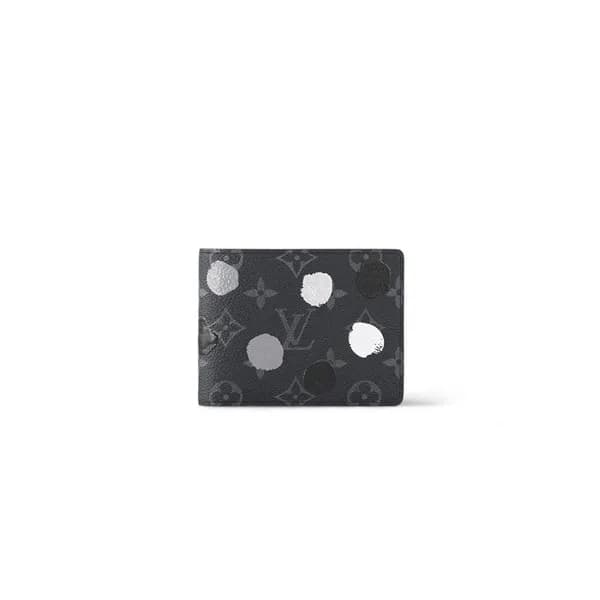 루이비통 남/녀 블랙 반지갑 - Louis vuitton Unisex Black Wall… - 1