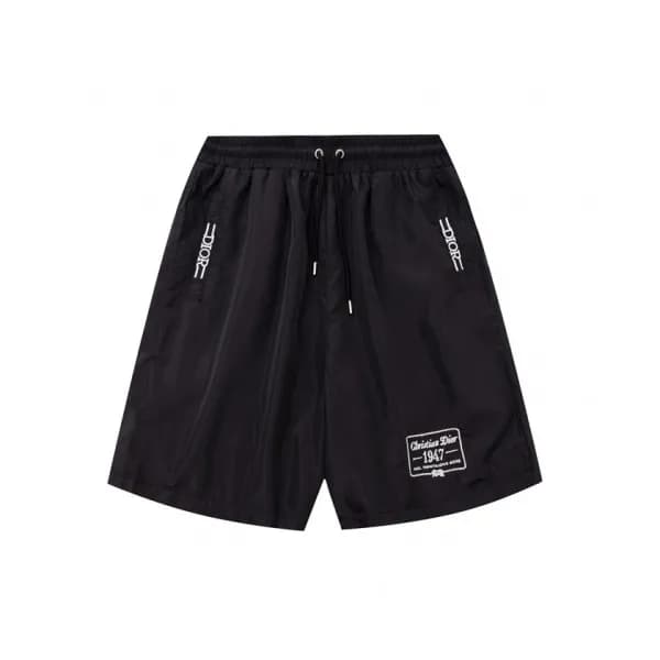 디올 남성 캐쥬얼 블랙 반바지 - Dior Mens Black Half-pants - di… - 1