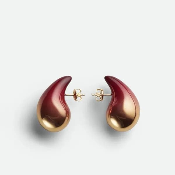 보테가베네타 여성 골드 이어링 - Bottega veneta Womens Gold Earr… - 1