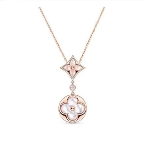 루이비통 여성 골드 목걸이 - Louis vuitton Womens Gold Necklac… - 1