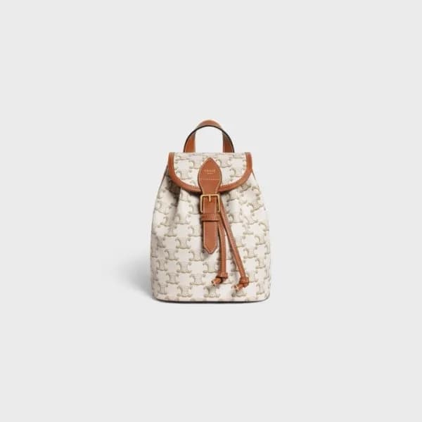 셀린느 여성 화이트 백팩 - Celine Womens White Back Pack - ce… - 1