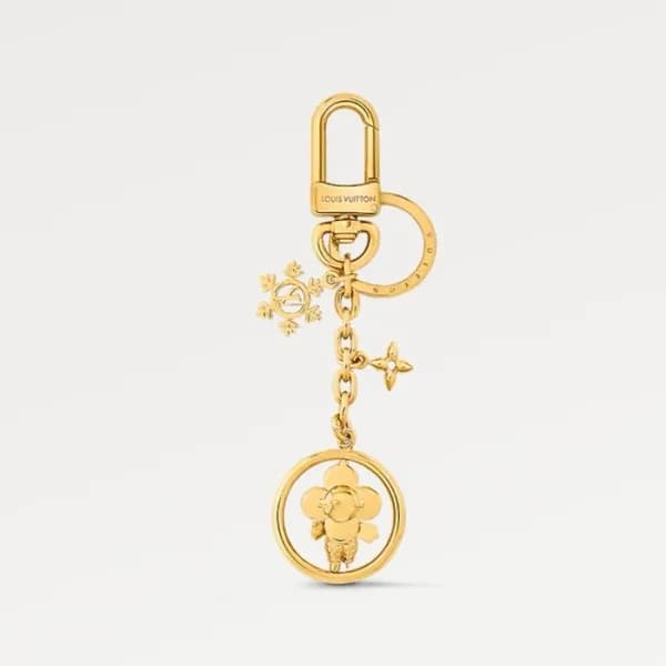 루이비통 여성 골드 키링 - Louis vuitton Womens Gold Key Ring… - 1