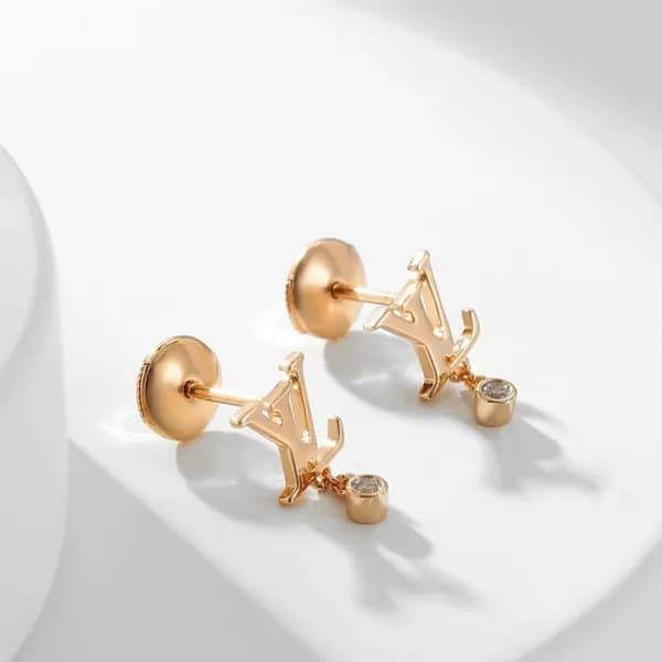 루이비통 여성 골드 이어링 - Louis vuitton Womens Gold Earring… - 1
