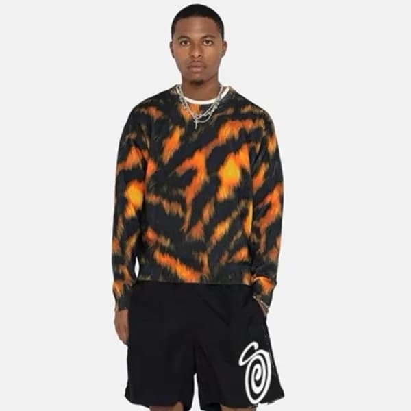 스터시 남성 블랙 반바지 - Stussy Mens Black Half-Pants - stc… - 1