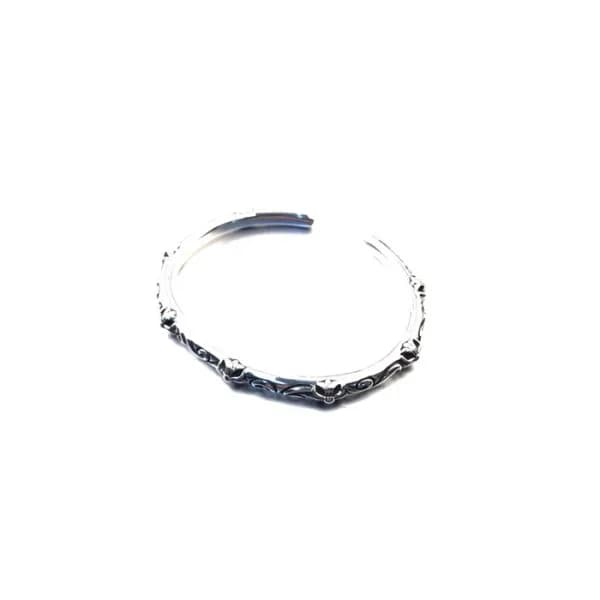 크롬하츠 남/녀 실버 팔찌 - Chrome Hearts Unisex Silver Bangl…