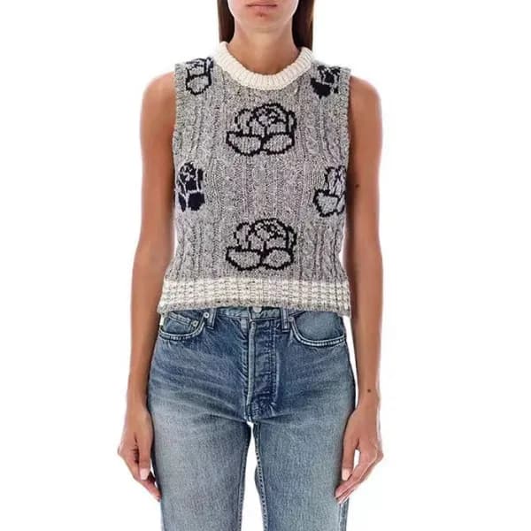 톰브라운 여성 라운드 베스트 - Thom Browne Womens Best - thc233… - 1