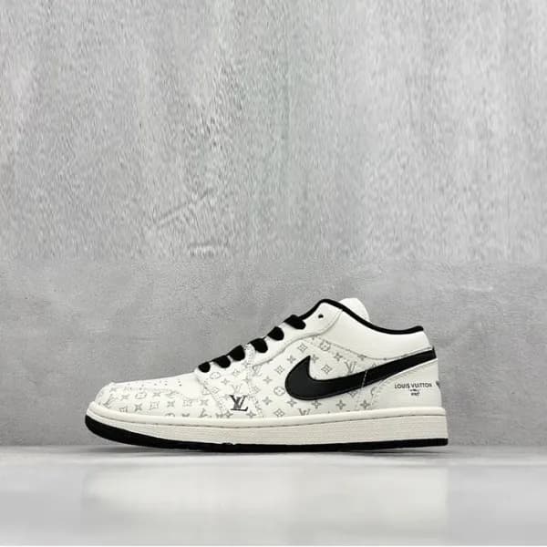루이비통 x 에어 조던 남/녀 로우 스니커즈 - Louis vuitotn x Nike Ai… - 1
