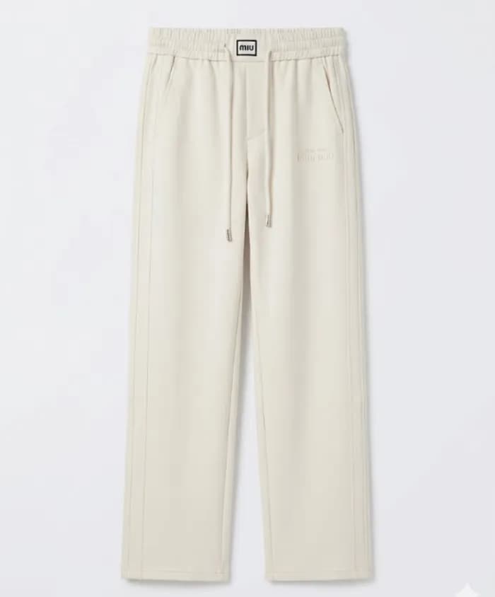 미우미우 남성 트레이닝 팬츠 - Miumiu Mens Sweat Pants - muc458… - 1