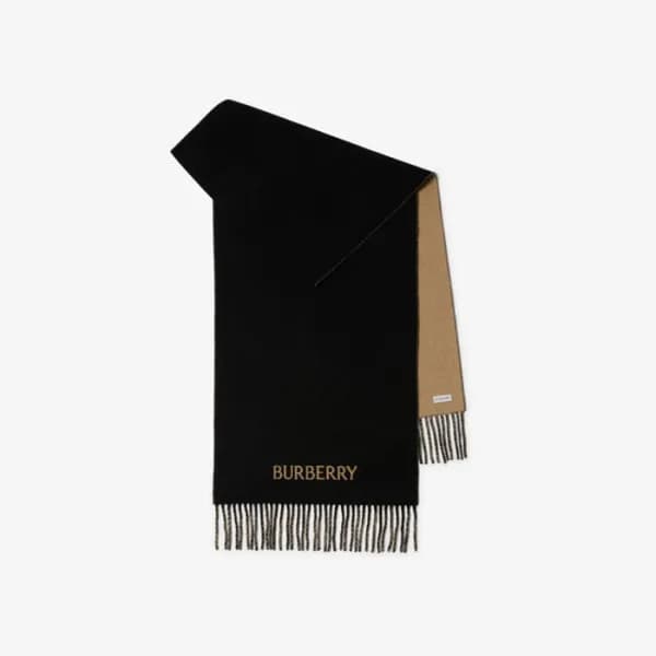 버버리 남/녀 양면 머플러 - Burberry Unisex Reversible Muffle… - 1