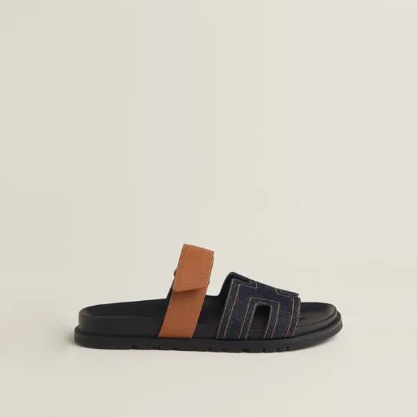에르메스 남/녀 시프레 샌들 - Hermes Unisex Chypre Sandal - he… - 1
