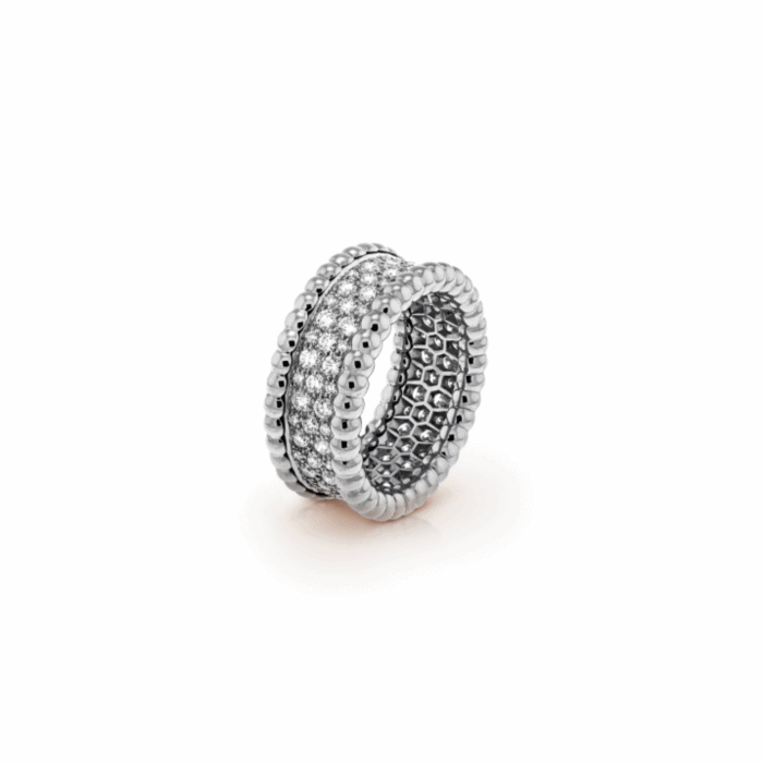 반클리프 아펠 여성 뻬를리 다이아몬드 링 - Van Cleef & Arpels Womens… - 1