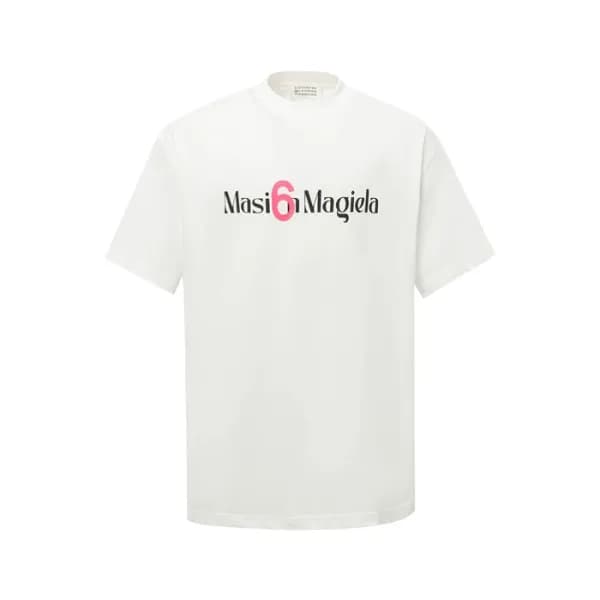 메종 마르지엘라 남성 라운드 반팔 티셔츠 - Maison Margiela Mens Roun… - 1