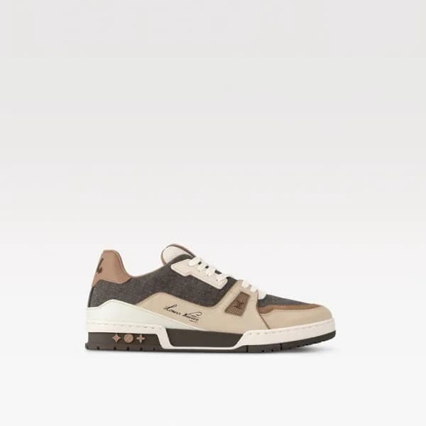 루이비통 남/녀 트레이너 스니커즈 - Louis vuitton Unisex Trainer … - 1