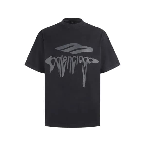 발렌시아가 남성 라운드 반팔 티셔츠 - Balenciaga Mens Round Tshirt… - 1