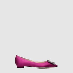 마놀로 블라닉 여성 항기시 플랫 - Manolo Blahnik Womens Hangisi …
