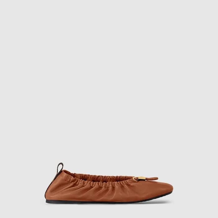 루이비통 여성 플랫 발레리나 - Louis vuitton Womens Flat Baller… - 1