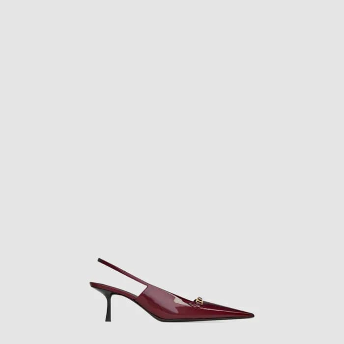 입생로랑 여성 슬링백 펌프스 - Saint Laurent Slingback Pumps - … - 1