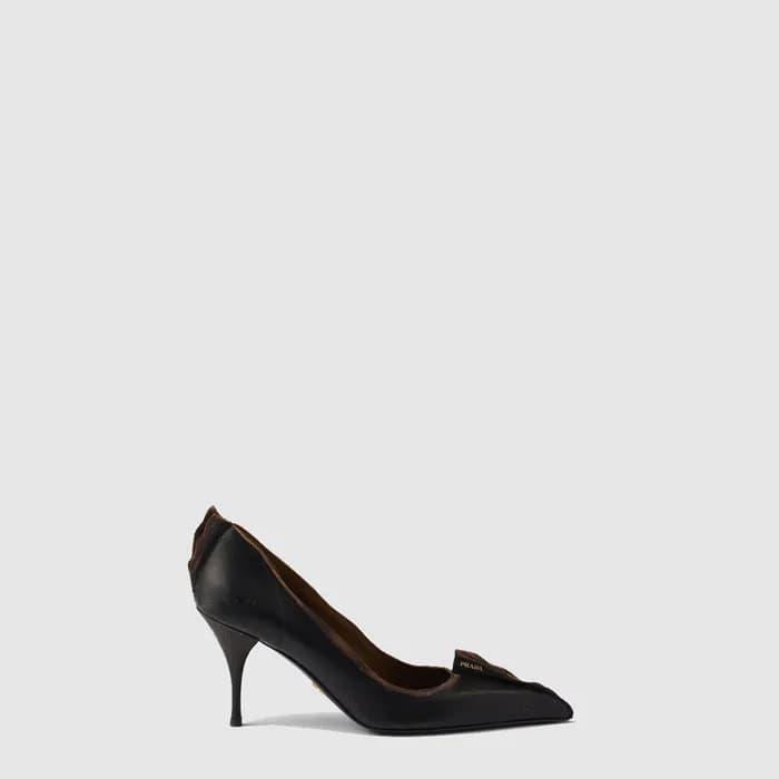 프라다 여성 앤티크 가죽 펌프스 - Prada Womens Antique Leather P… - 1