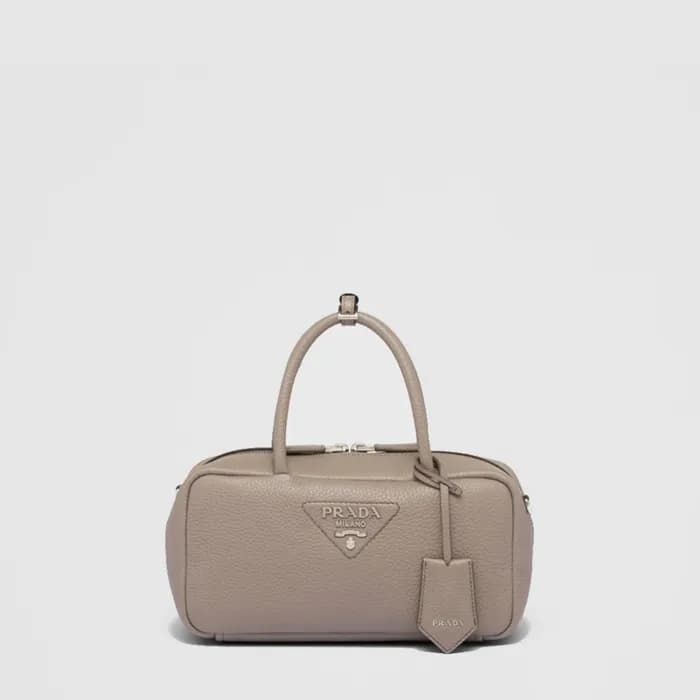 프라다 여성 가죽 탑 핸들 백 1BB102 - Prada Womens Leather Top… - 1