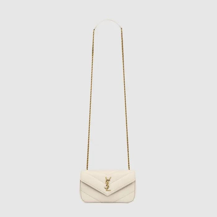 입생로랑 여성 루루 미니 푸퍼 퀄팅 체인백 - Saint Laurent Womens Lou… - 1