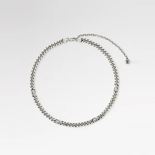 루이비통 남성 골드 네크리스 - Louis vuitton Mens Gold Necklace… - 1