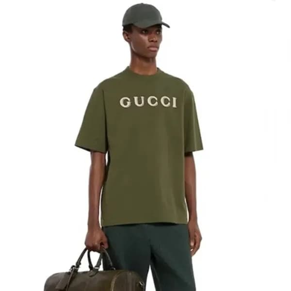 구찌 남성 라운드 반팔티 - Gucci Mens Round Tshirt - guc13119… - 1