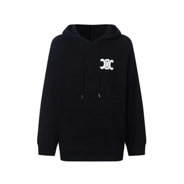 셀린느 남성 후드 니트웨어 - Celine Mens Hood Knitwear - cec13… - 1