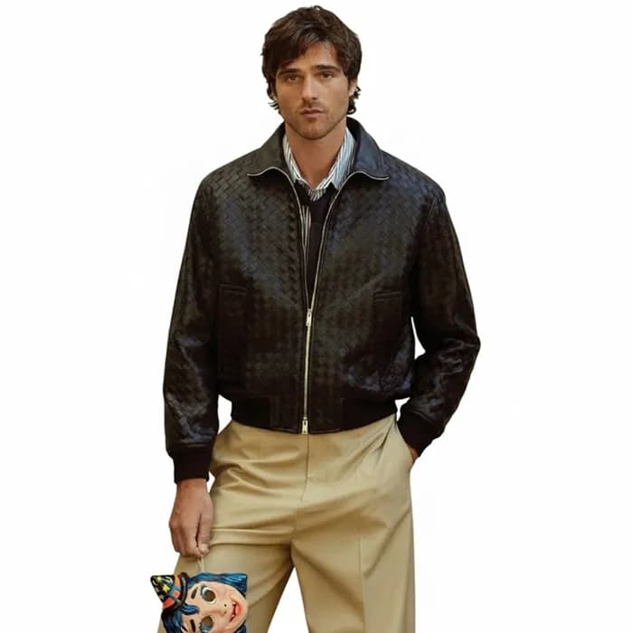 보테가 베네타 남성 가죽 자켓 - Bottega veneta Mens Leather Jac… - 1