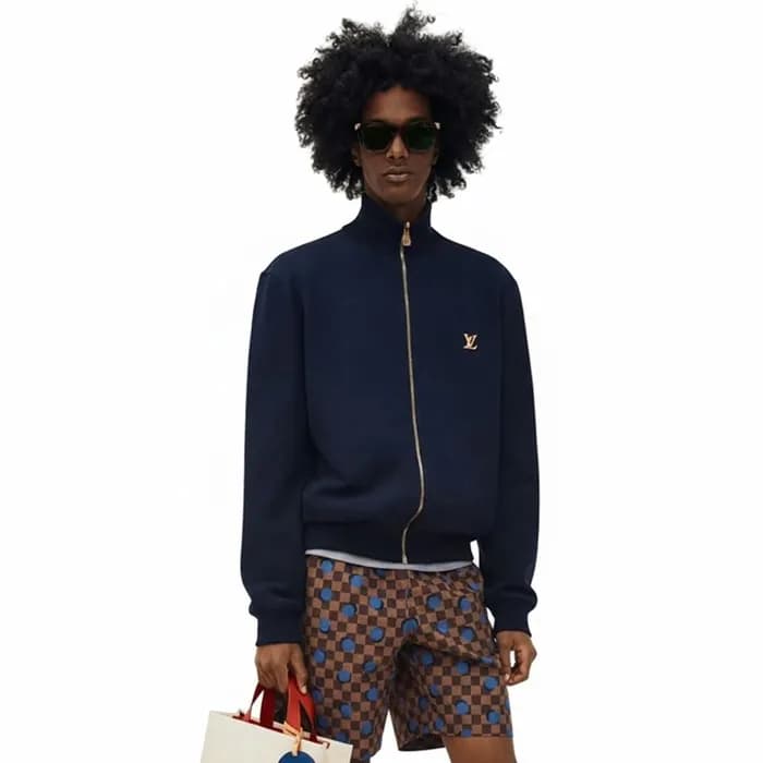 루이비통 남성 니트 자켓 - Louis vuitton Mens Knit Jacket - l… - 1