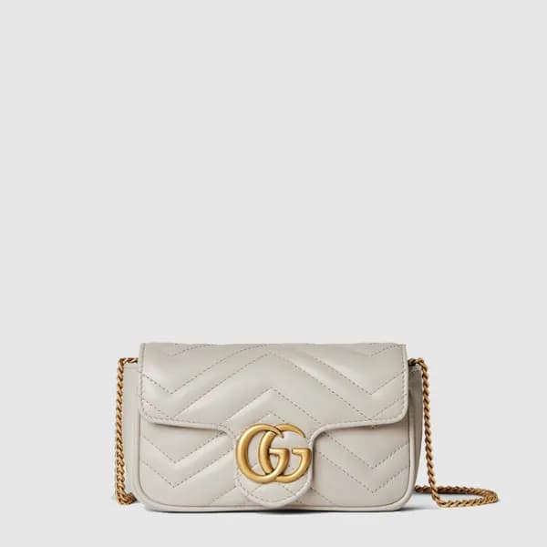 구찌 여성 GG 마몽 수퍼 미니백 - Gucci Womens GG Marmont Super… - 1