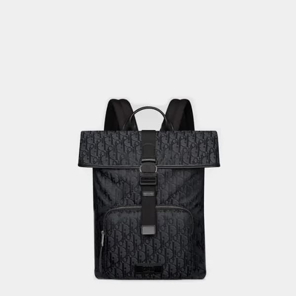 디올 남성 트렉 롤탑 백팩 - Dior Mens Trek Roll-Top Backpack … - 1